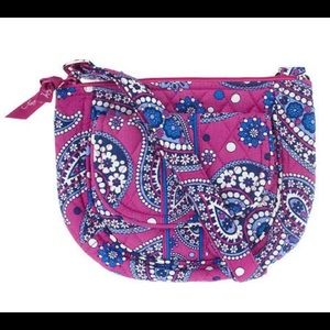 Vera Bradley Lizzy Crossbody Boysenberry Pattern